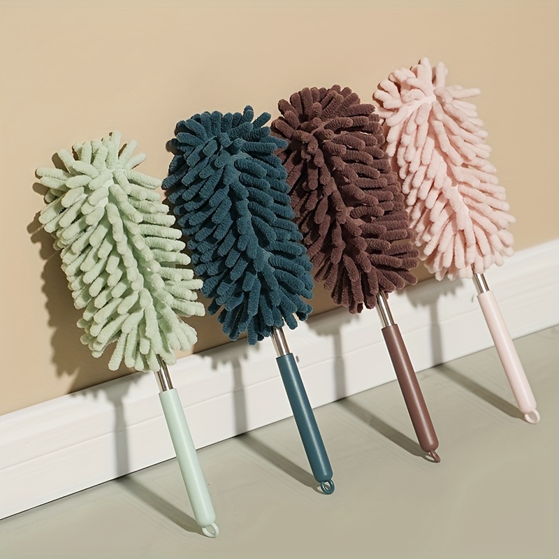 Plumero de plástico arcoíris - Limpiador de cepillo para polvo, limpiador  de polvo para techo y muebles