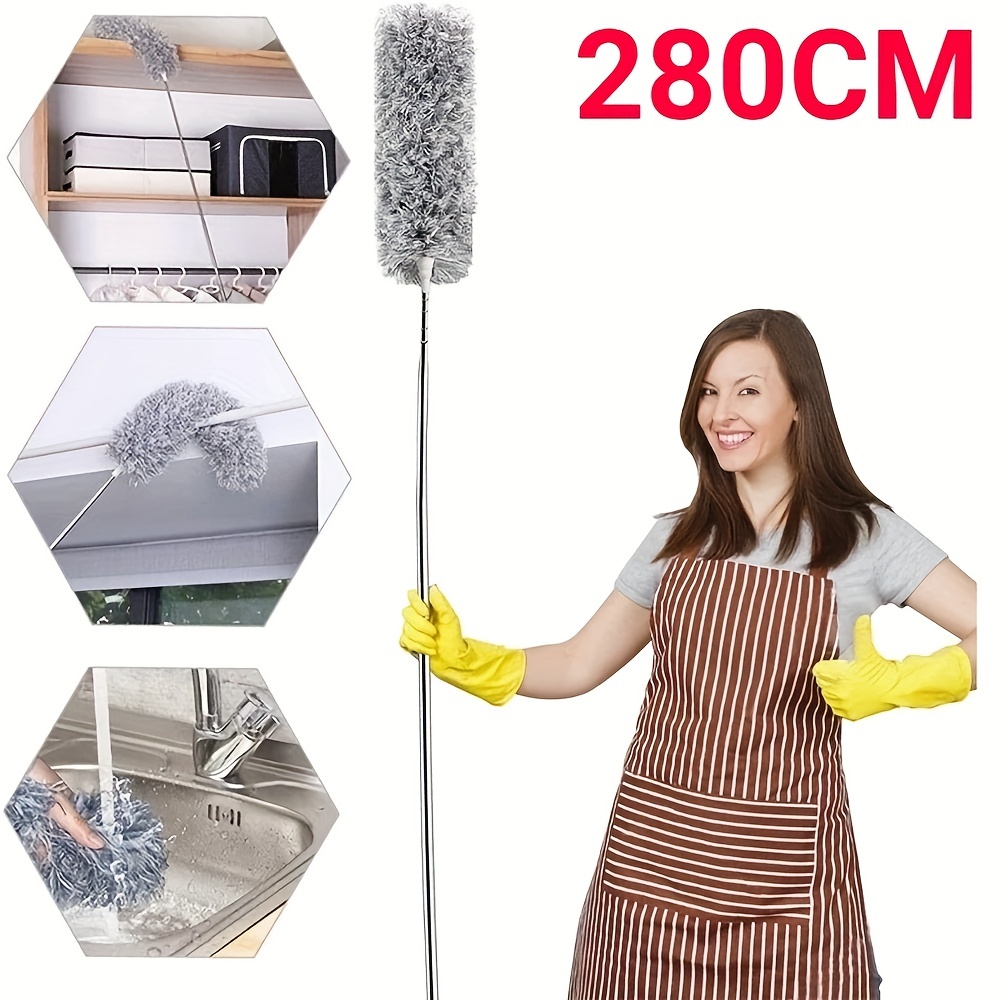 Decken ventilator Reiniger Staub tuch mit Vakuum aufsatz für die Reinigung  von Möbeln mit hoher Decke