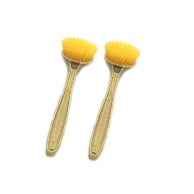 New Multifunctional Dish Brush Household Kitchen Oily Sponge Long Handle  Cleanin