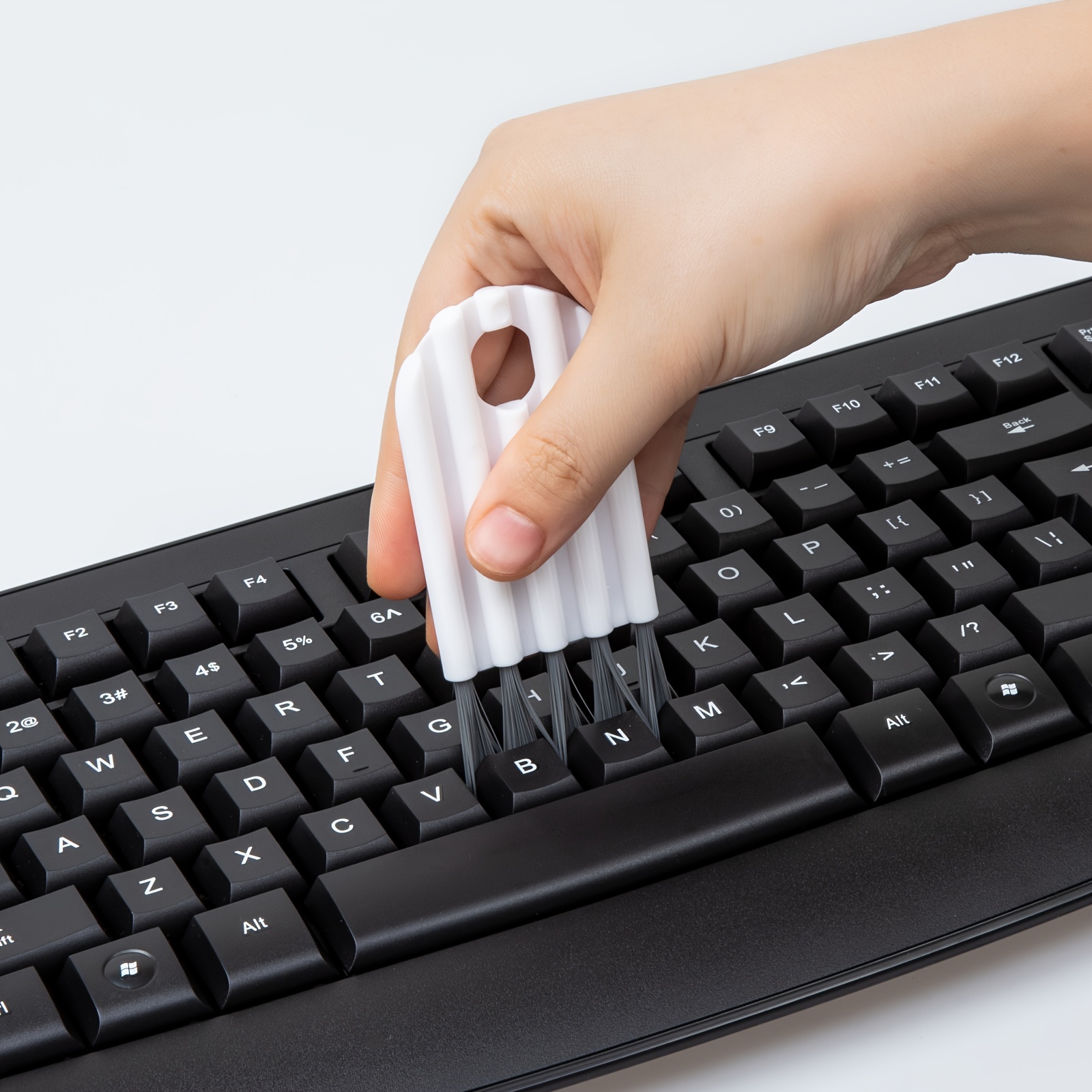 Hagibis brosse de nettoyage de clavier, outils de nettoyage d'écouteurs  d'ordinateur, nettoyeur de clavier