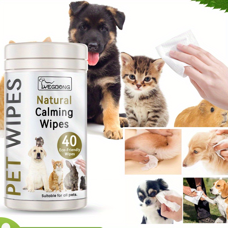 Cat on sale calming wipes