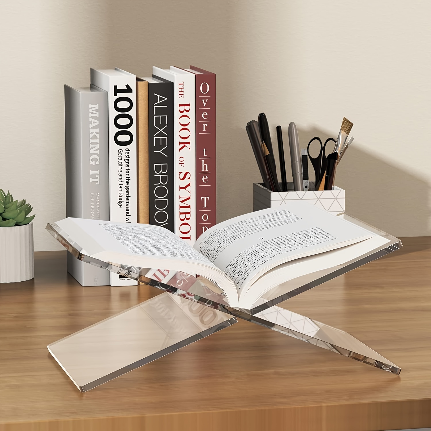 Adjustable Aluminum Book Stand Multi Heights Angles Cookbook Bracket Desk  Reading Holder for Office Kitchen School Laptop Tablet
