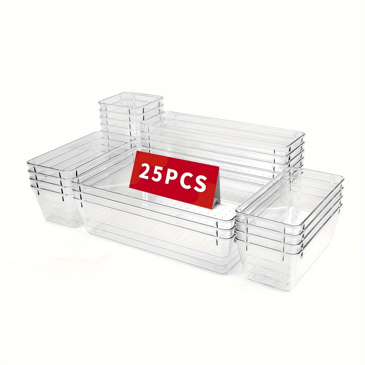 3 layer Portable Detachable Storage Box Clear Plastic - Temu Germany