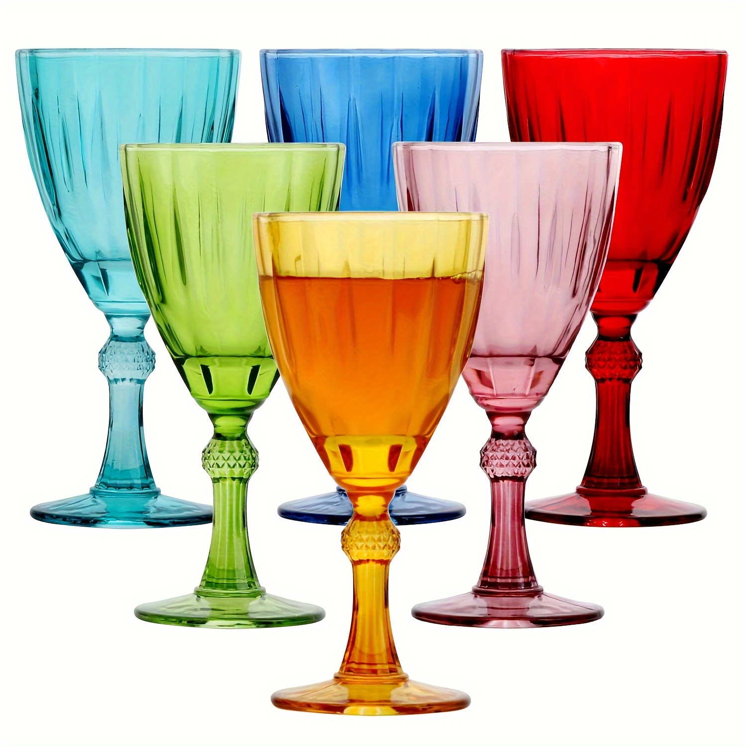 Goblet Cocktail Glass Wine Glass Cup Nordic Popular Style Hand-painted Cute  Doll Goblet - Temu
