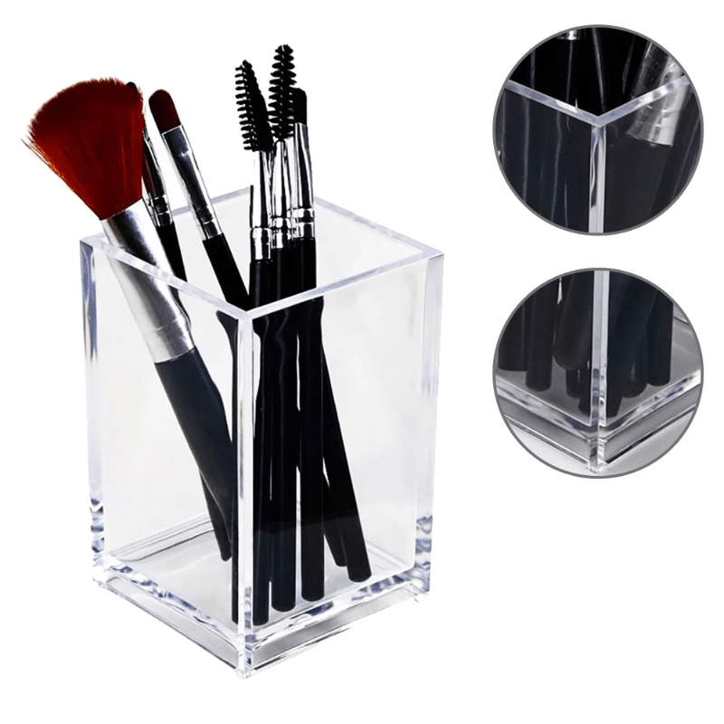 Makeup Artist Paint Brush Holder Round Pencil Holder Multi - Temu