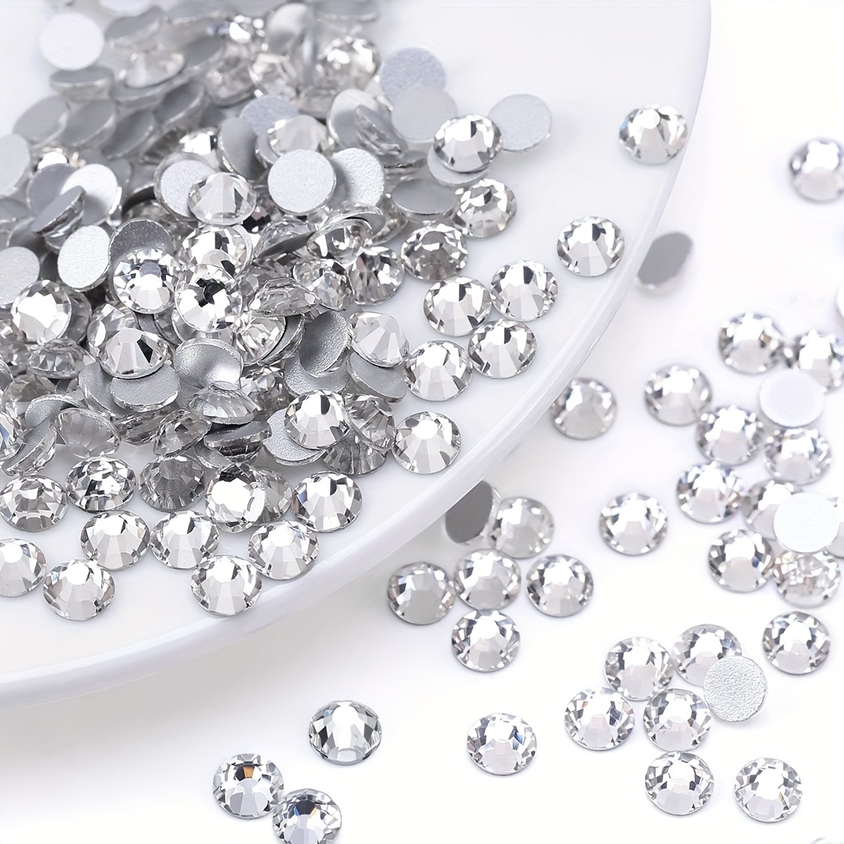 Pequeños Diamantes De Imitación De Cristal AB, Perlas Para Uñas, Tamaño  Redondo, Perlas Mixtas, Joyas De