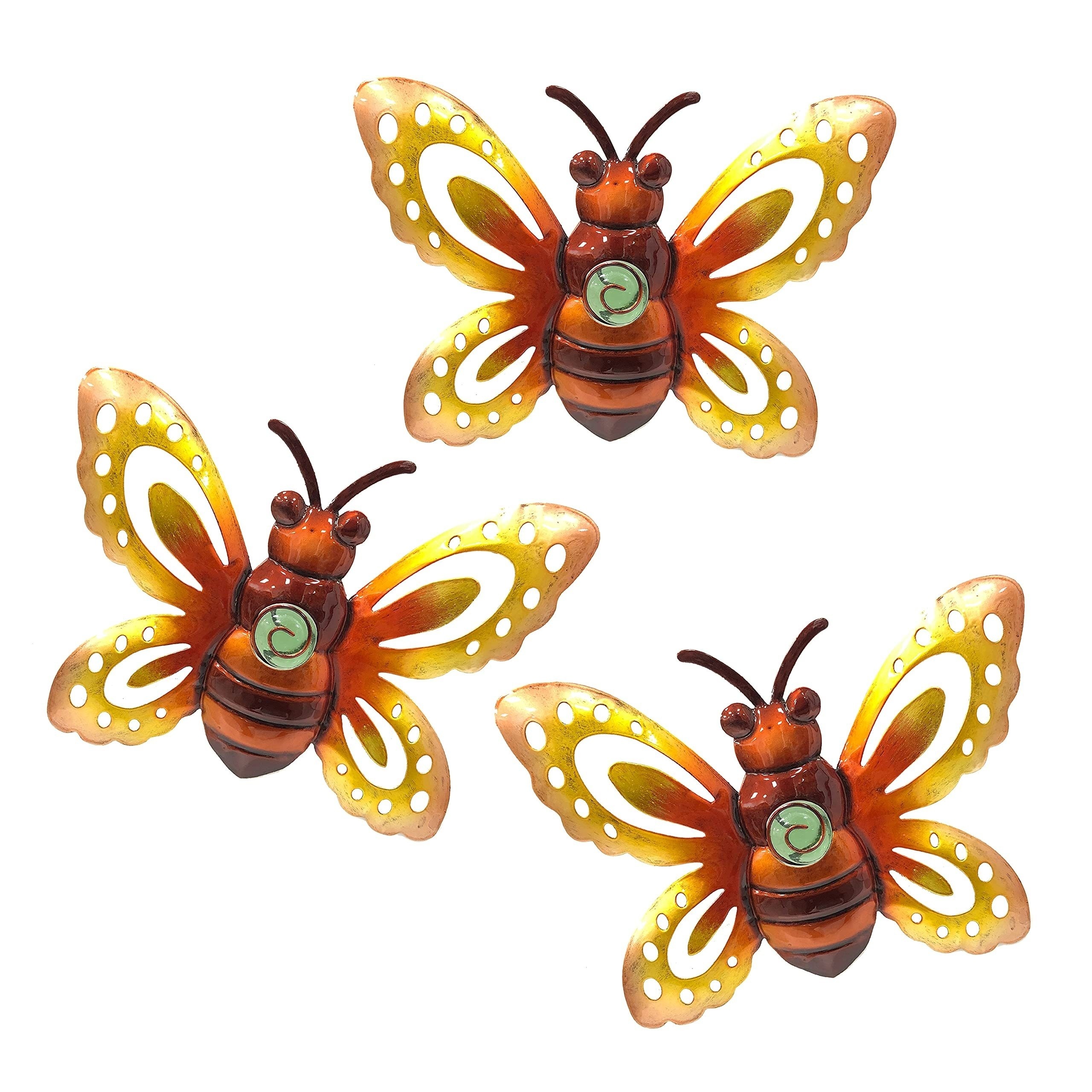 Decorative Honeybees Wall Art - Large