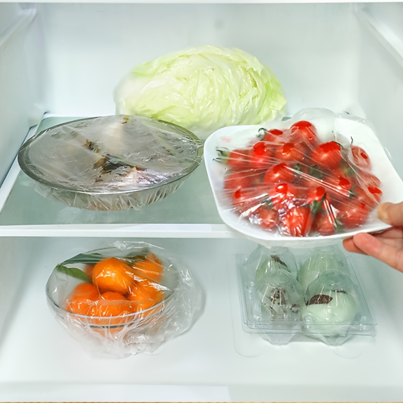 Commercial Use Ziplock Bags, Transparent Pe Plastic With Red Edges For  Food, Tea, Fruits, And Vegetables, Various Sizes For Packaging And  Preservation Supplies - Temu