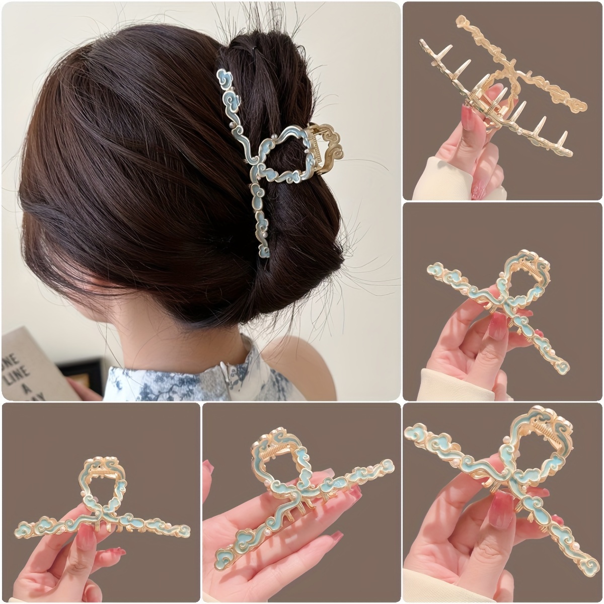 Asian style deals hair clips