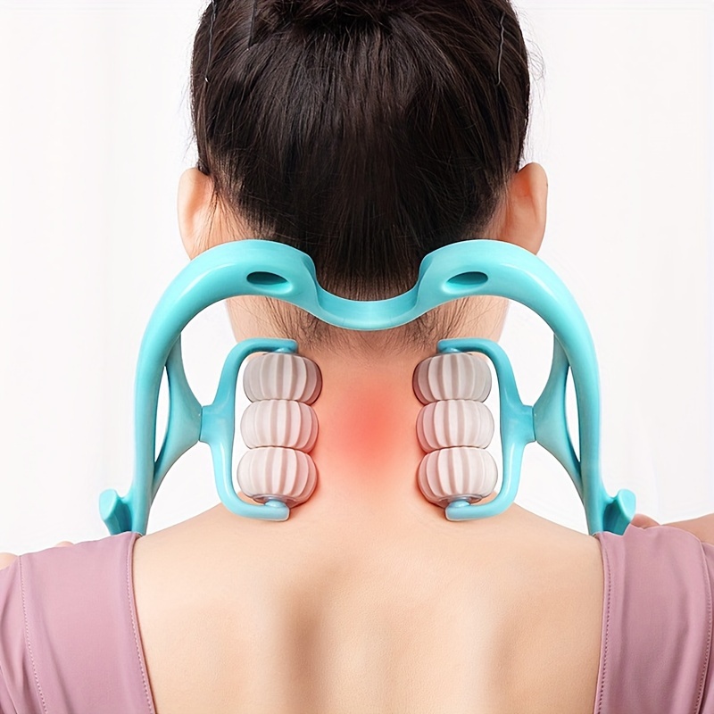 Deep Tissue Neck Massager - Fast Neck Pain Relief, Unique Muscle Stripping  Action, Unique Design Targets Small Neck Muscles. Ideal for Occipital