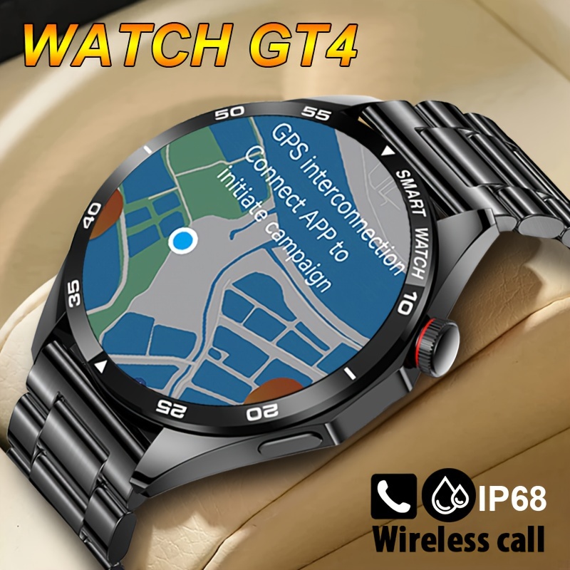 Huawei-reloj inteligente GT4 Pro para hombre, accesorio de pulsera  resistente al agua IP68 con control