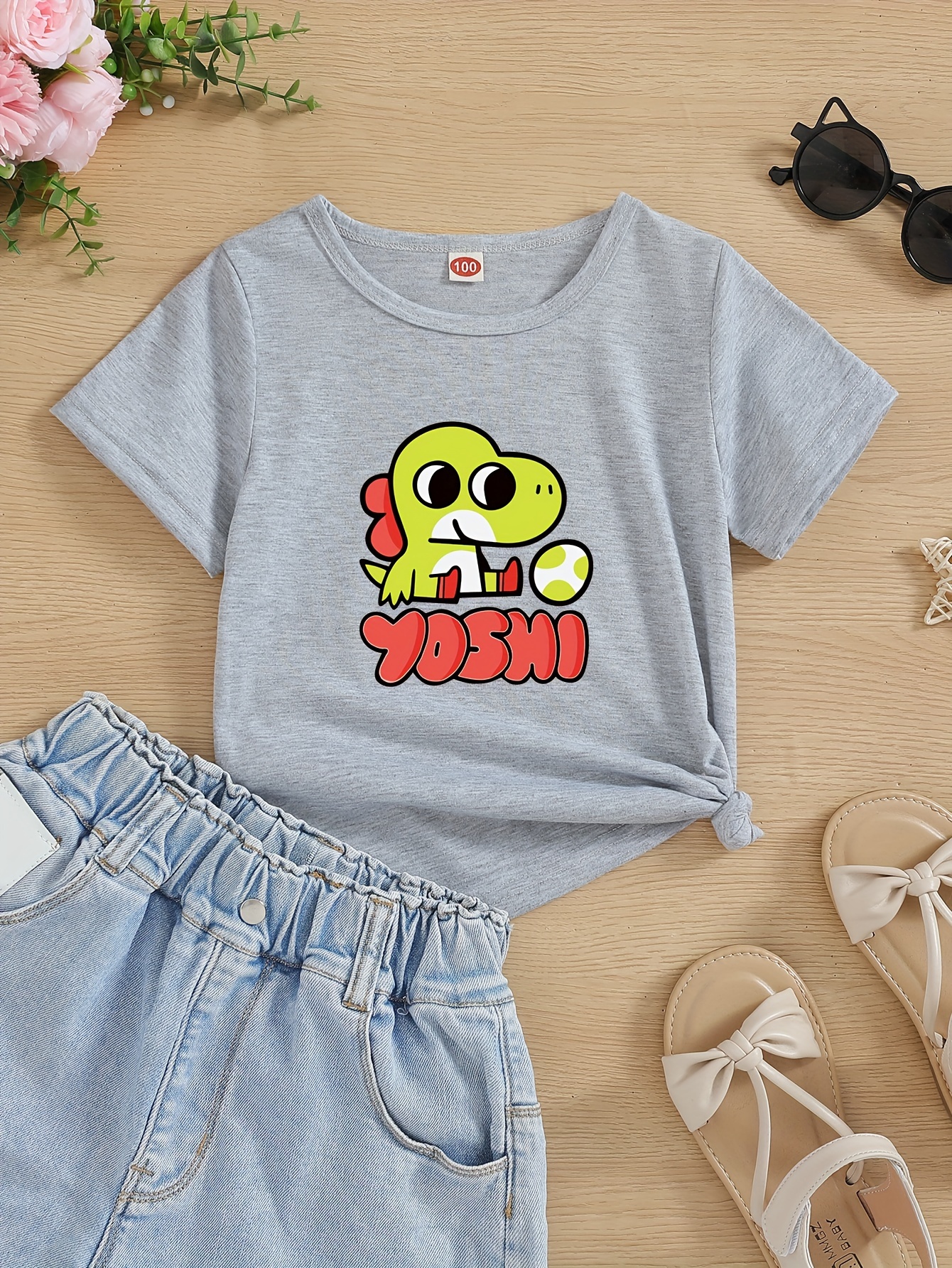 Yoshi T Shirt Kids - Temu