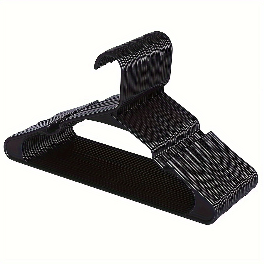 XL Black Plastic Top Hanger