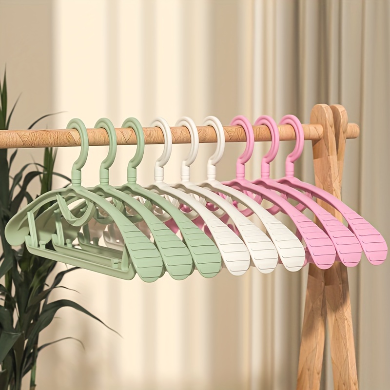 5pcs Velvet Children's Clothes Hangers For Dormitory, Non-slip And  Traceless Design, Clothes Maintenance And Drying