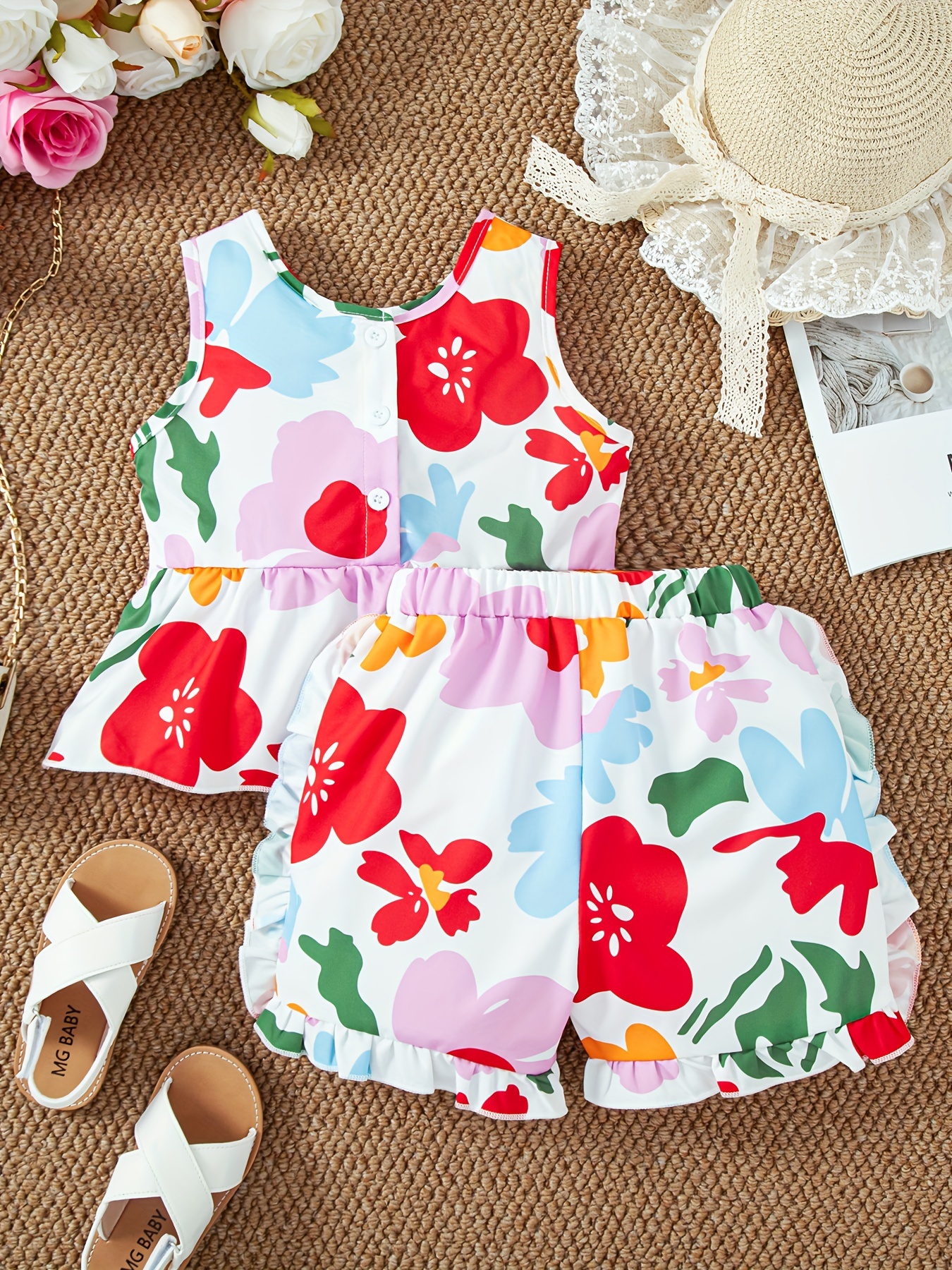 Girls Shorts Sets - Temu