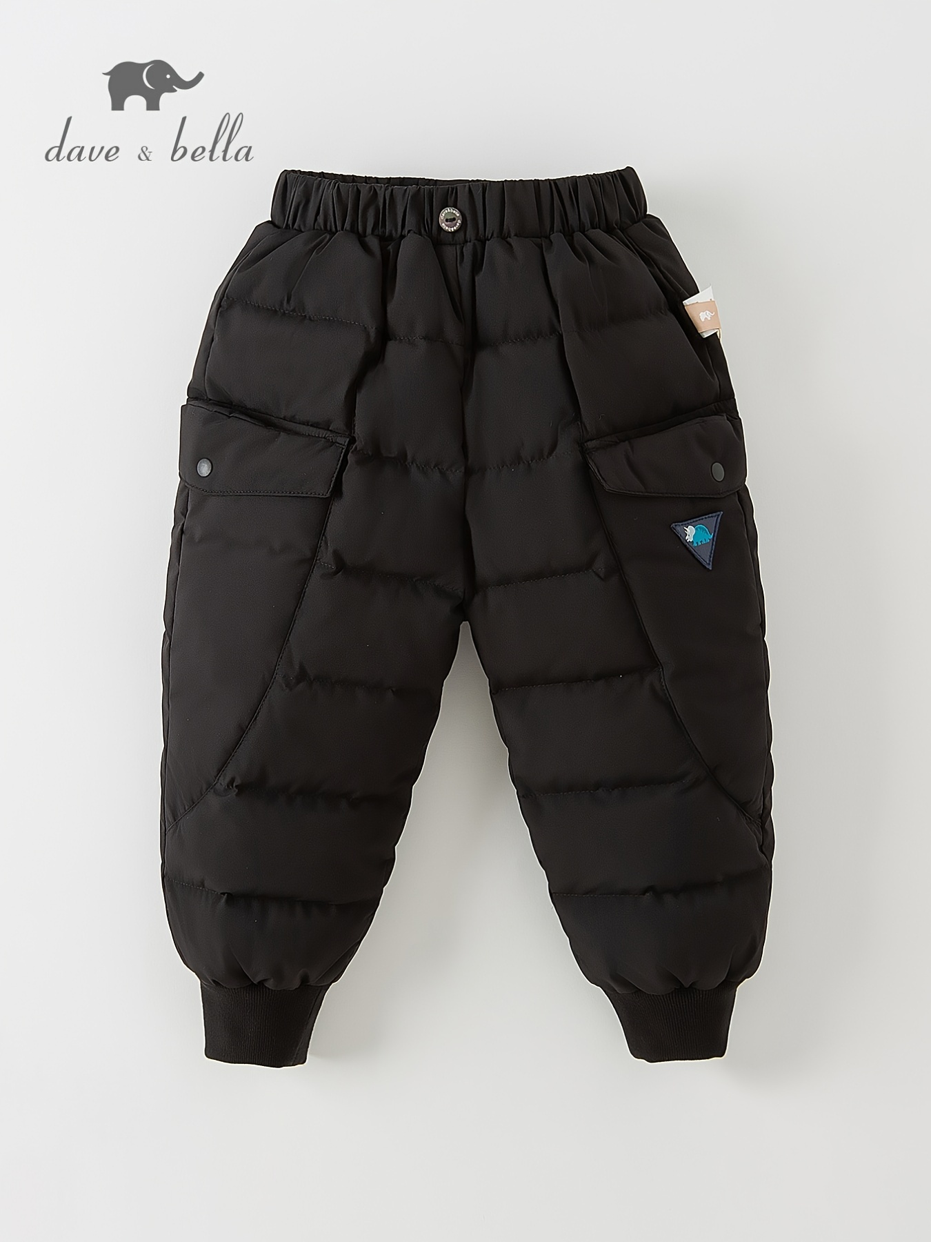 Ropa Otoño Invierno Niños Pantalones Acolchados Bolsillo - Temu Mexico