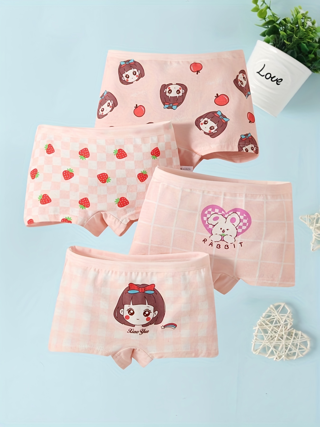 Strawberry Print Underwear - Temu Australia