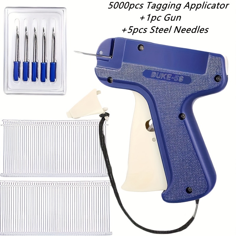 Tag Gun Kit - Includes 1 Needle, 500 Black And 500 White Fasteners, Great  For Securing Comforters, Hemming Curtains, Linen Quick Fixes, Etc