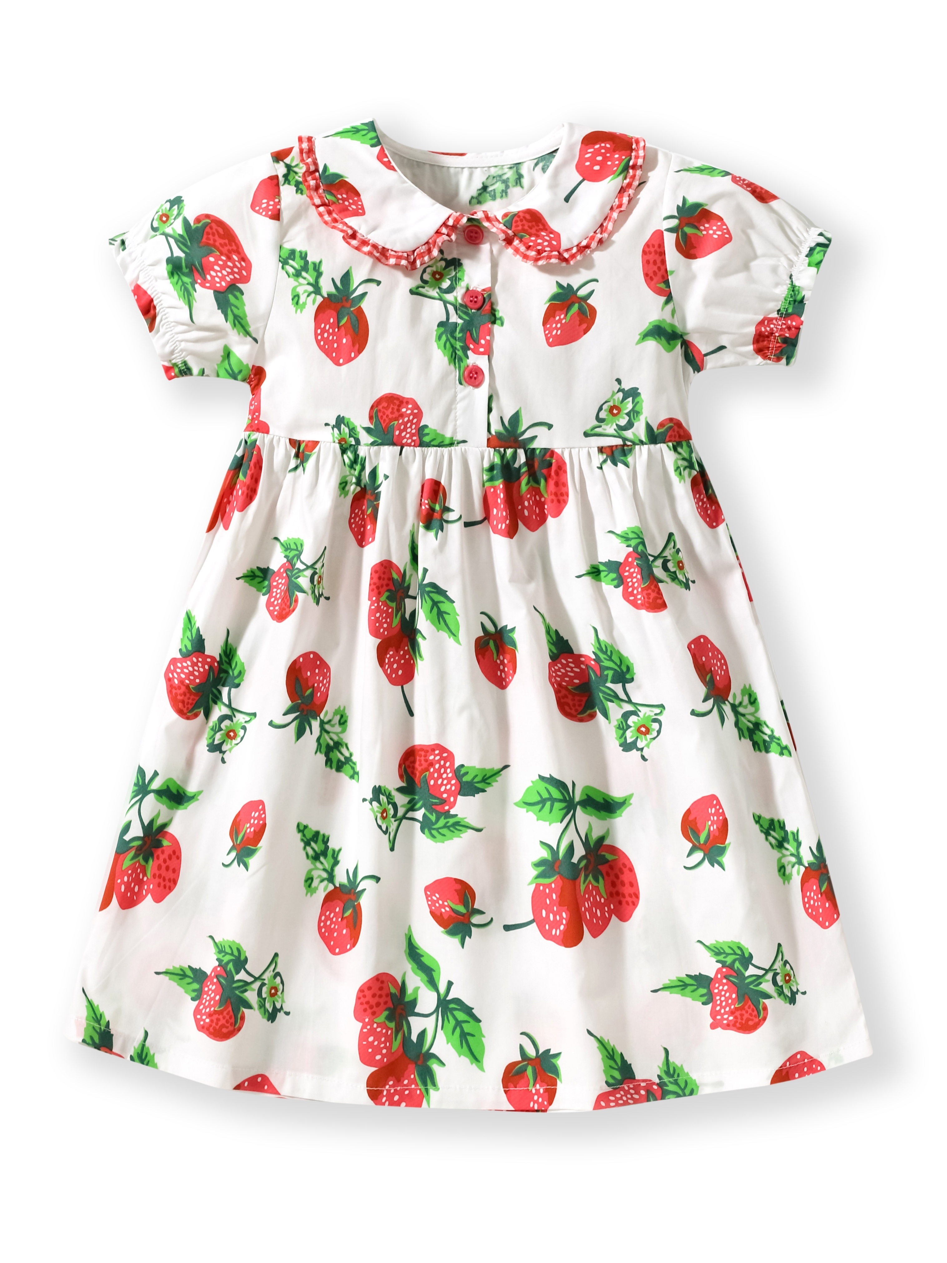 Vestito Fragola Bambina - Resi Gratuiti Entro 90 Giorni - Temu Italy