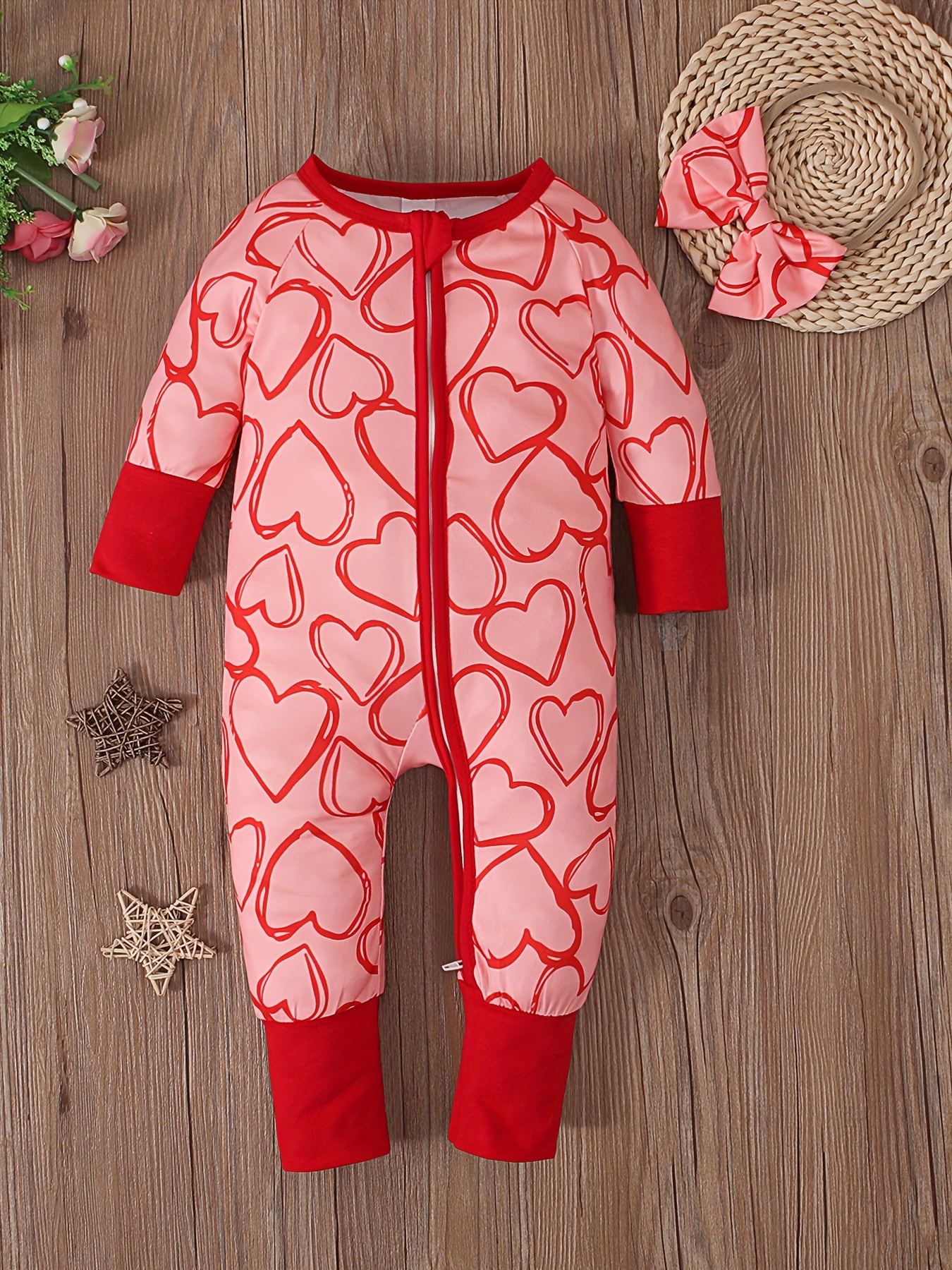 Conjunto Bebé Niña Jersey Lana Rojo - Lalazada