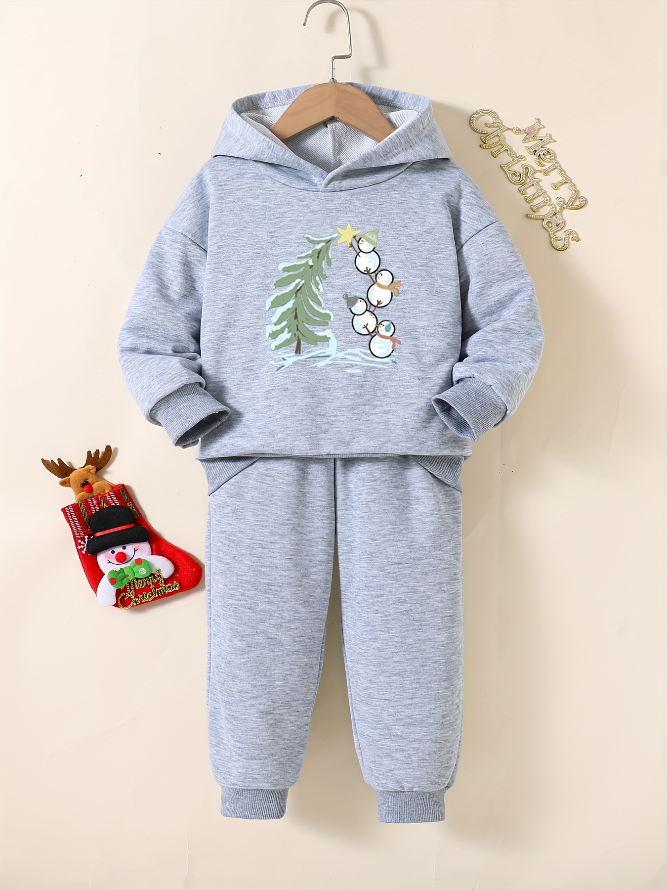 Toddlers Girls Outfit Pantaloni E Felpa Con Cappuccio Set 2 Pezzi Maglia A  Maniche Lunghe Carino Modello Pupazzo Di Neve Comodi Vestiti Per Bambini  Per L'inverno E L'autunno - Temu Italy