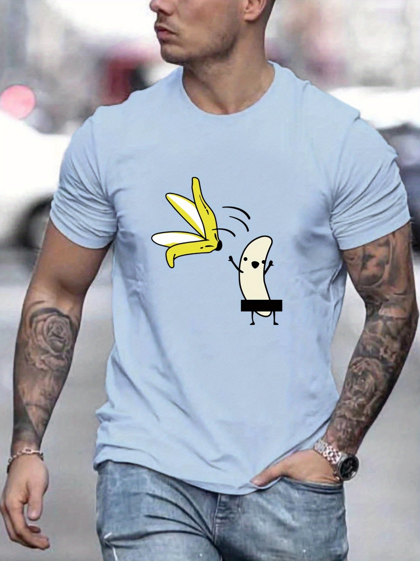 3d realista músculos no peito impresso t-shirts homens casual de fitness  manga curta algodão respirável