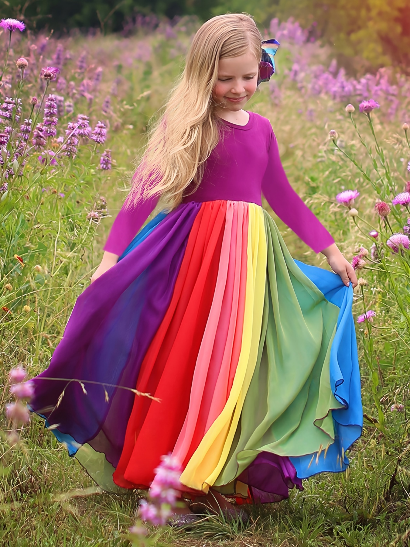 Rainbow 2024 girls outfit