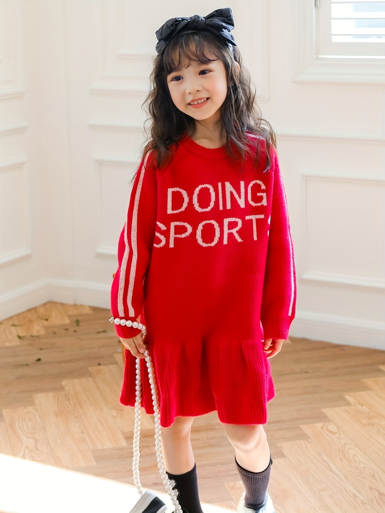 Kids Dress Sweater - Temu