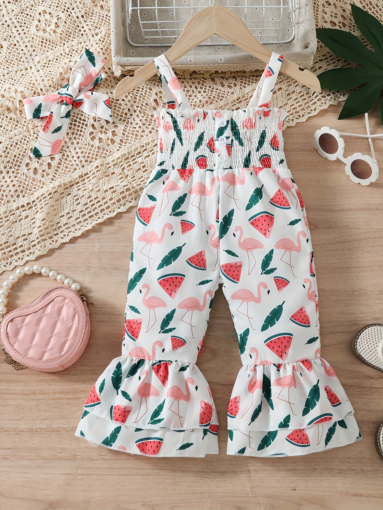 Baby girl flamingo outlet romper