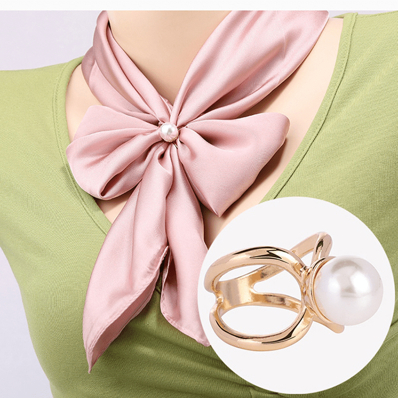 Elegant Scarf Clip And T shirt Buckle Oval Plastic Smoothly - Temu