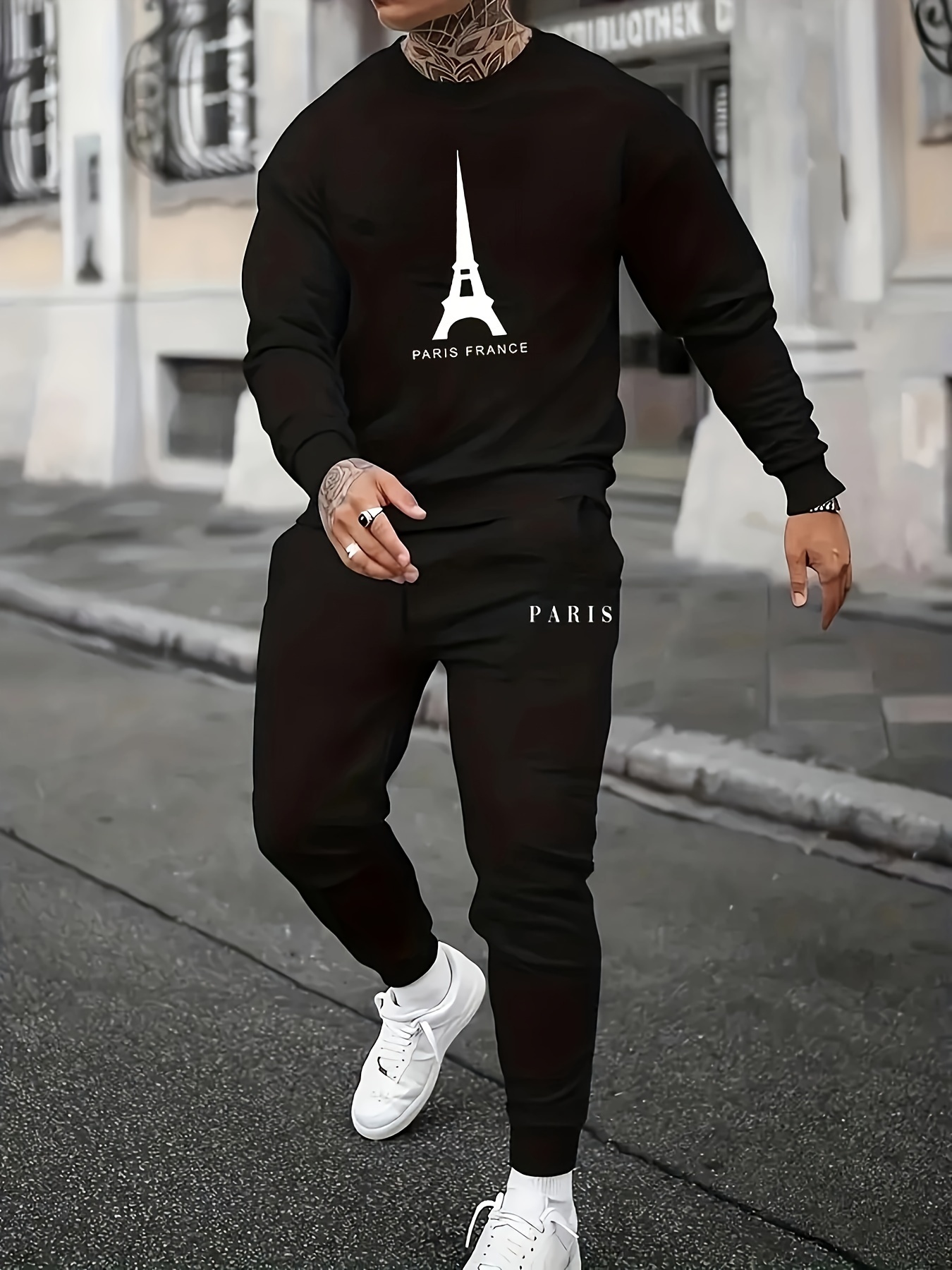 Superora 6 Piezas Juego de Ropa Deportiva Hombre con Capucha de Manga Larga  Camisetas de Manga Corta Pantalones Cortos Sueltos y Pantalones  Entrenamiento Gimnasio Correr: : Moda