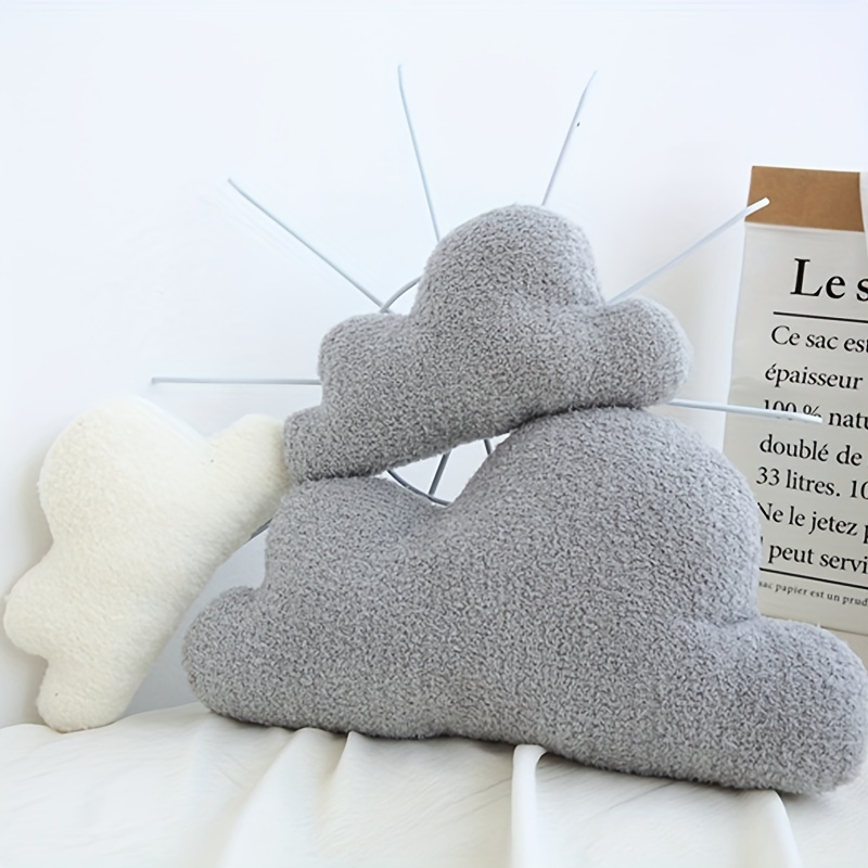Small fresh towel embroidered pillowcase soft flower cloud B&B sofa back  pillow back waist pillow cushion on bay window bed