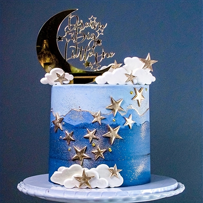 Sparkle Up Your Dessert Table With This Welcome Letter Moon - Temu