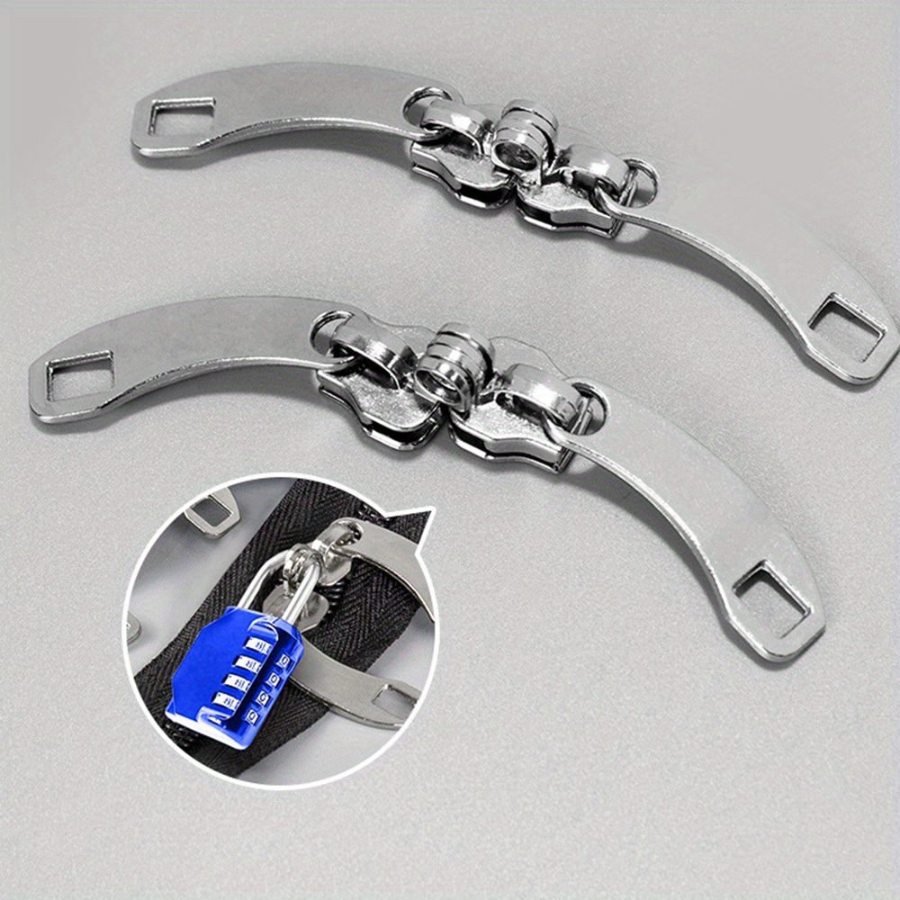 Zipper Pull Locks For Backpacks Dual Spring S Carabiner - Temu