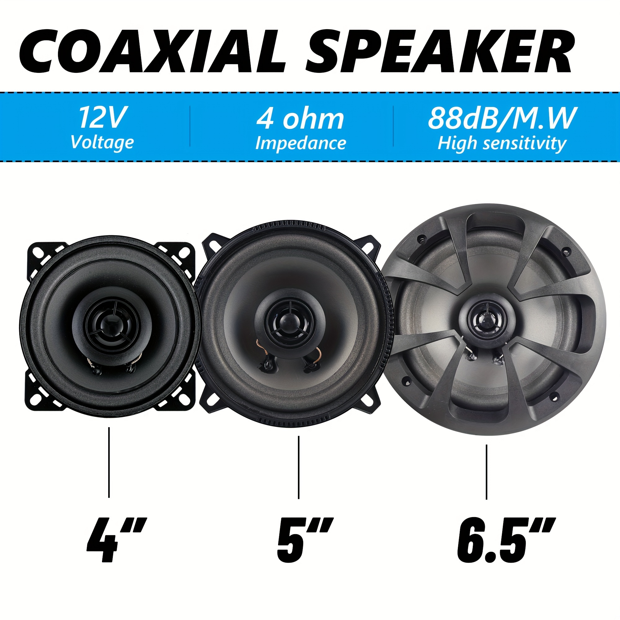 6 5 Car Speakers - Temu