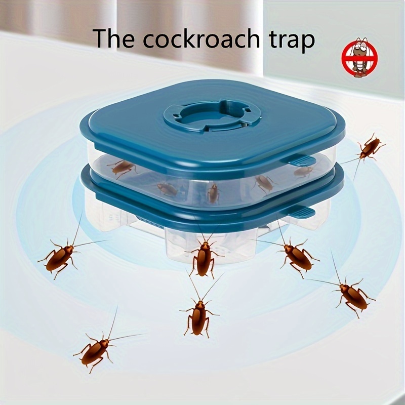 35 Pcs Roach Traps Indoor Cockroach Bug Pest Killer Bait Glue Traps Spider  Motel