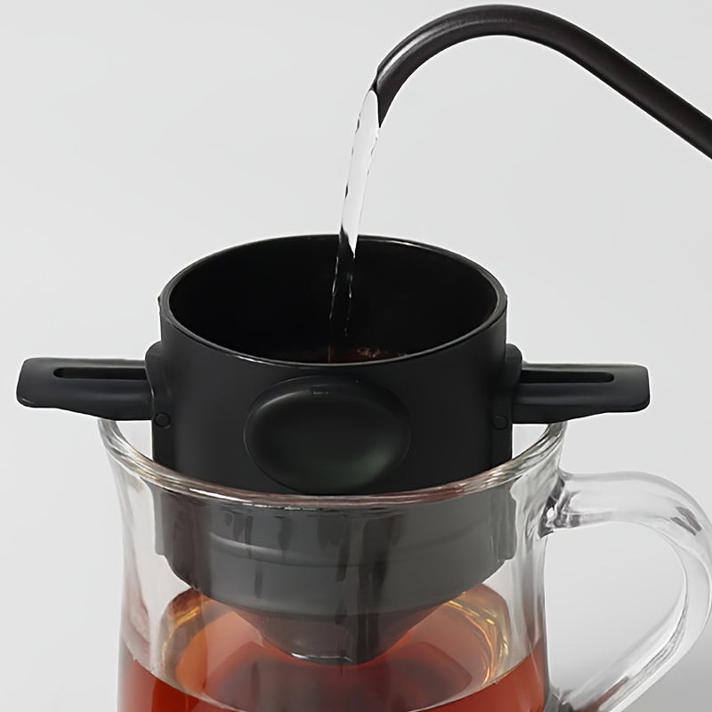 Verser Sur La Cafetière Avec Goutteur De Café Permanent En Céramique, Tasse  À Café, Cafetière Manuelle Pour Une Seule Tasse, Idéale Pour La Maison, Les  Voyages - Électroménagers - Temu