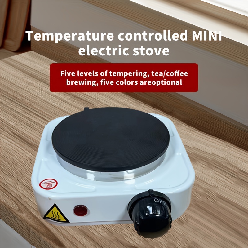 Small Electric Stove, 500W Mini Electric Heater Stove Hot Plate, Portable  Electric Hot Plate Countertop Burner for Home Coffee Tea Water, 110V