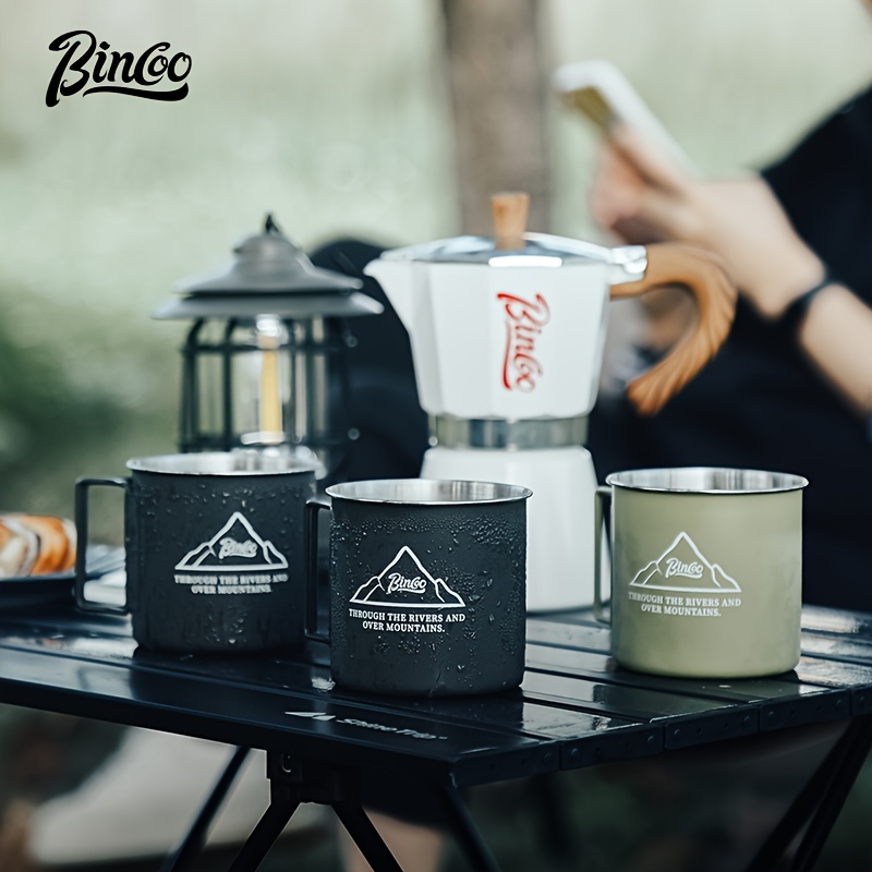  Camping taza de café – Camping Zone, Blanco : Hogar y Cocina