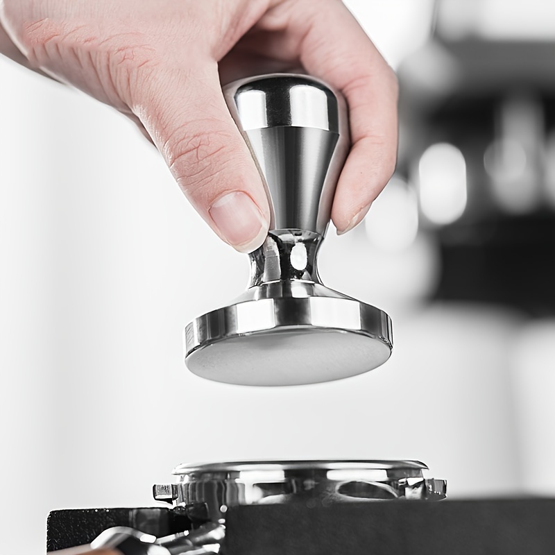Tamper de café Vicloon 51mm hecho de acero inoxidable 430, prensador de café,  accesorios de cocina d esquí