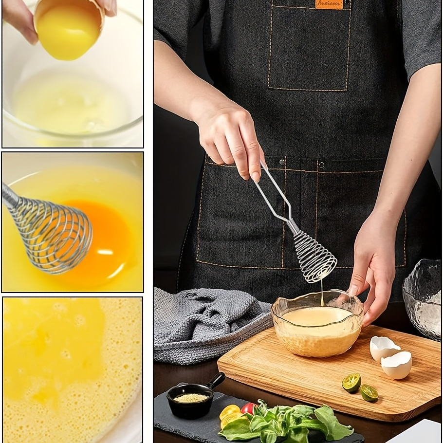 Upgrade Your Kitchen With This Handheld Whisk: Egg Beater - Temu