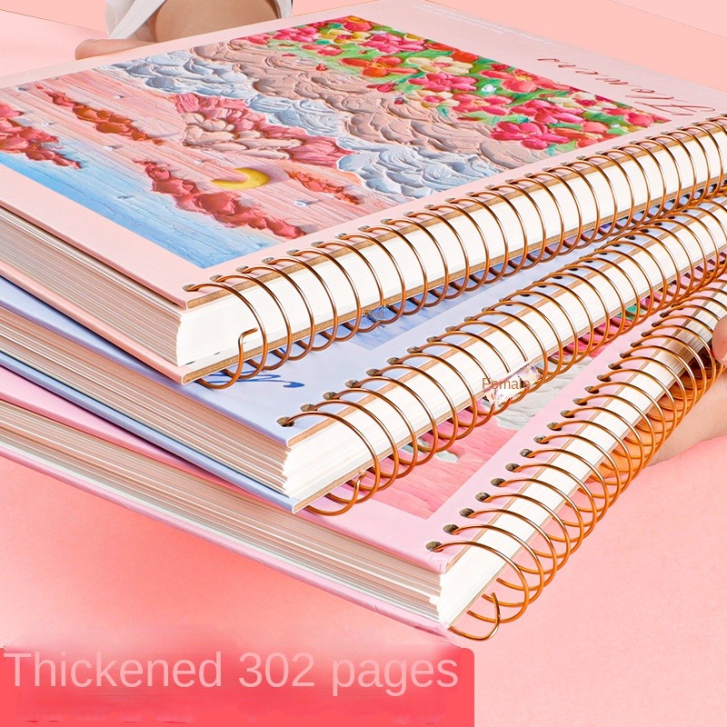 Sketchbook : hardcover cute spiral for drawing, sketchbook for kids  hardcover: 120 Page, 6x 9, Soft Cover, Matte Finish (Paperback) 