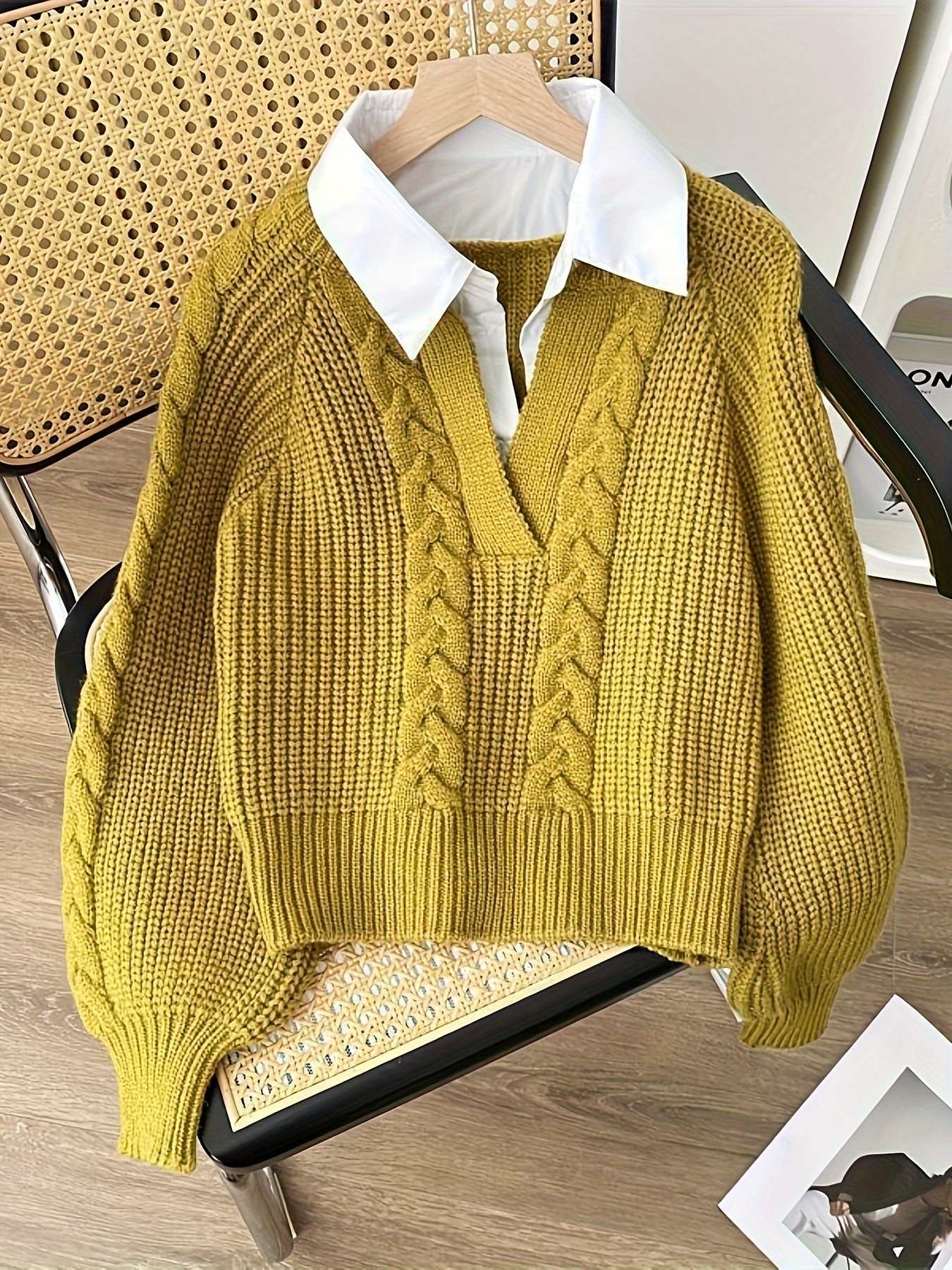 Knit Sweater Set For Women - Temu Canada