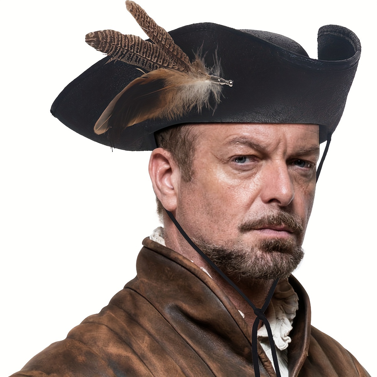 Juego de 4 piezas de parches de sombrero pirata, accesorios de pirata,  máscara de ojos pirata, diadema de pirata, sombrero de Halloween, cosplay