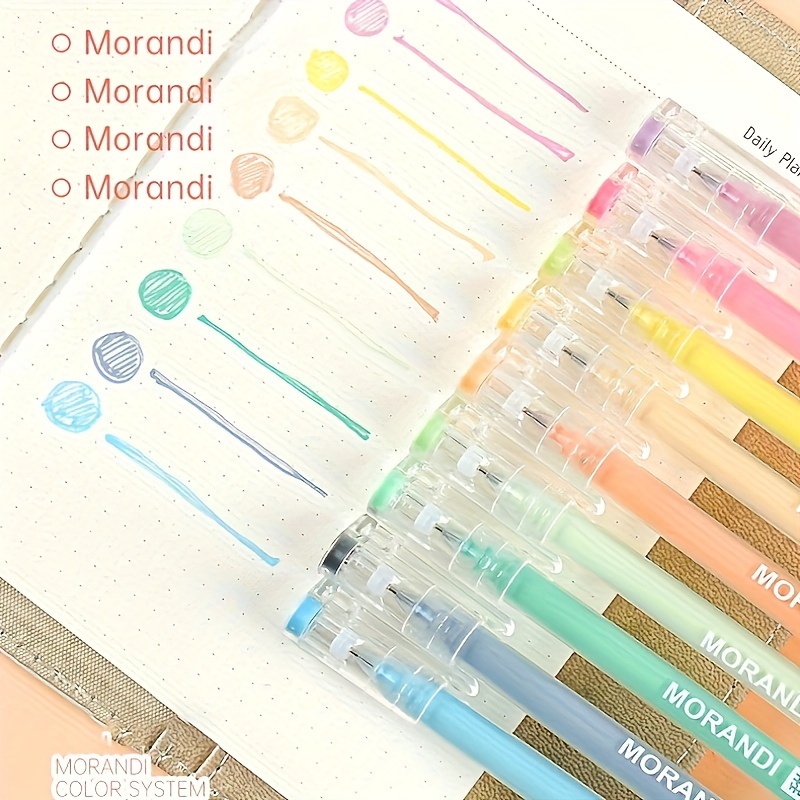 Morandi Color Highlighter Axe shaped Pen Head Suitable For - Temu