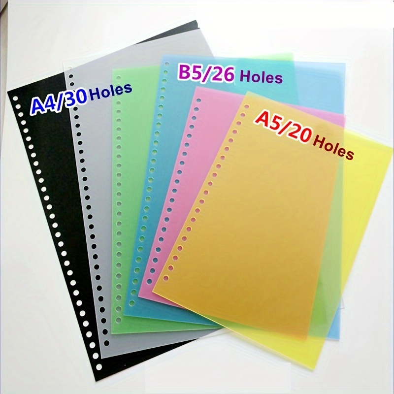  25 Sheets Clear Photo Album Refill Pages A6 Soft PP Photo  Sleeves Refill for Photo Card Postcard 6 Hole Photo Album Sleeves 3 Pockets  Per Photo Protector Sleeves : Home & Kitchen