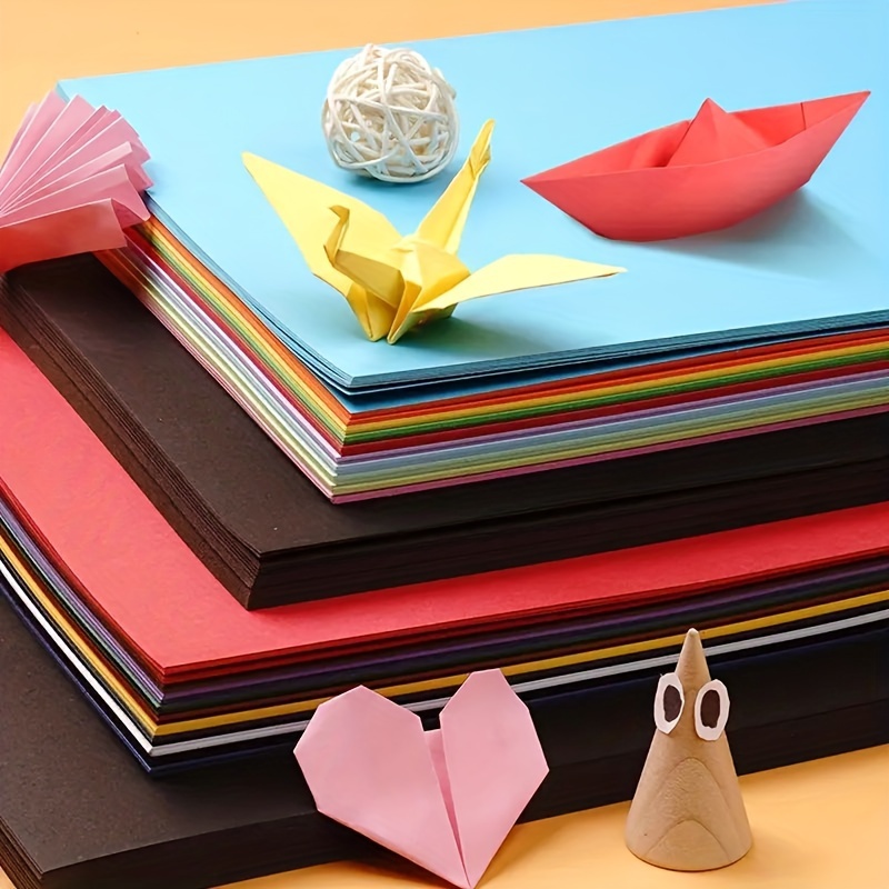 Color Cardboard 200gsm Kids Handmand DIY Craft Paper Card Making Cardboard  A3/A4/4K/8K Thick Kraft Paper Pearl Color Card Paper - AliExpress