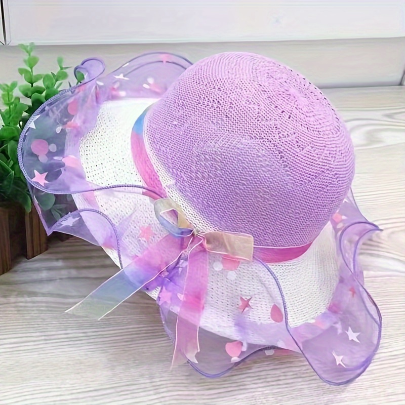 Baby Girl Sun Hat - Temu Canada