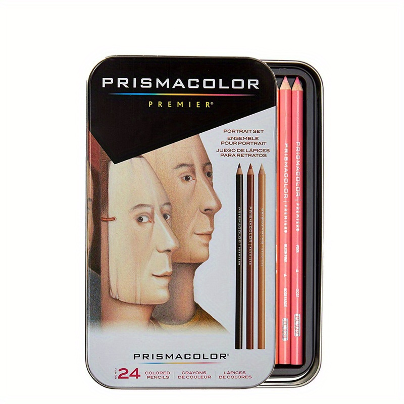 Prismacolor Colored Pencil Set, 24 Highlight & Shading