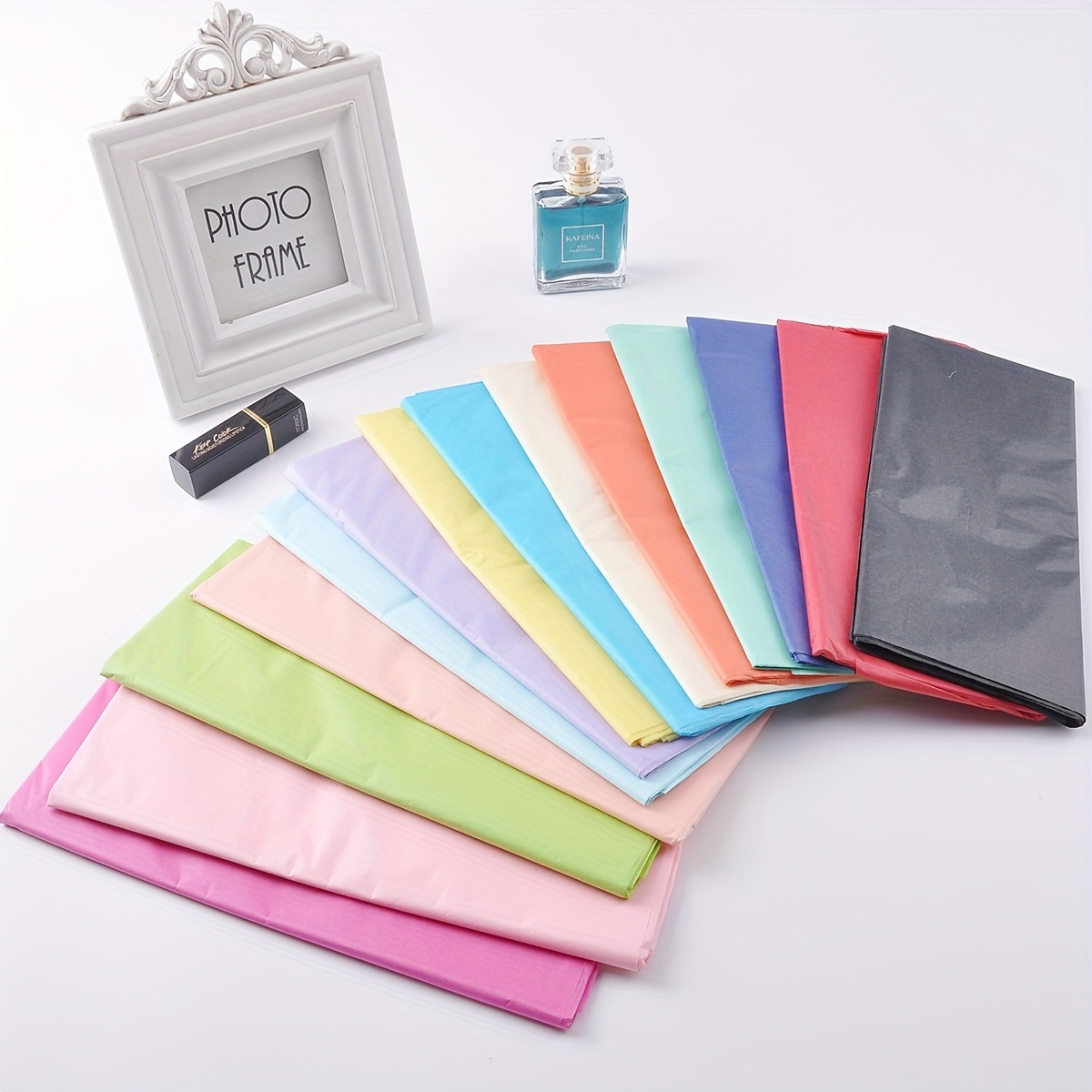 10 Papel Coreano Color Tissue Surtido 58x58cm Manualidad DIY, papel de  regalo, papel para envoltura flor : : Hogar y Cocina